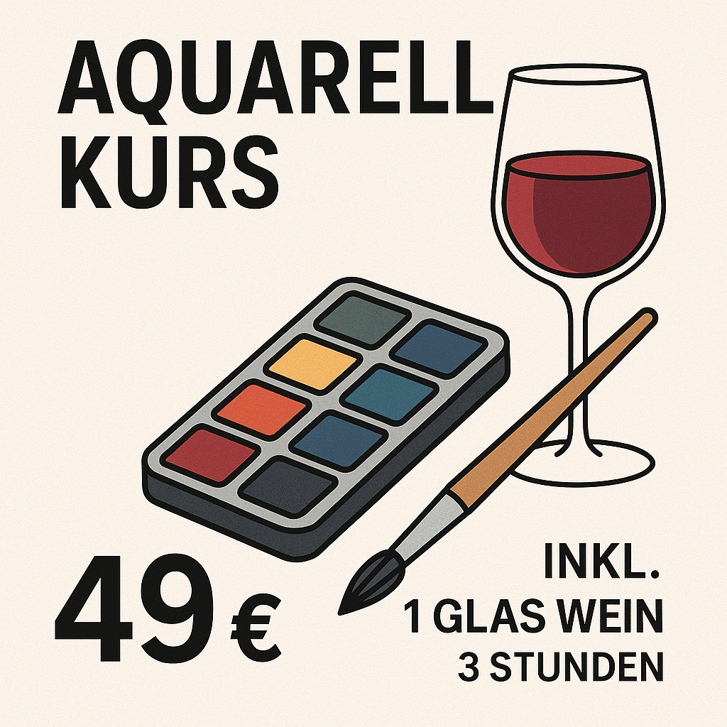 Aquarell Kurs Le Kork Bar (2)
